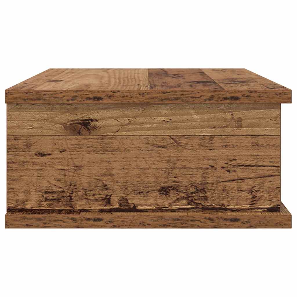 vidaXL Nachttisch 2 pcs Altholz 40 x 31 x 15 cm Holzwerkstoff
