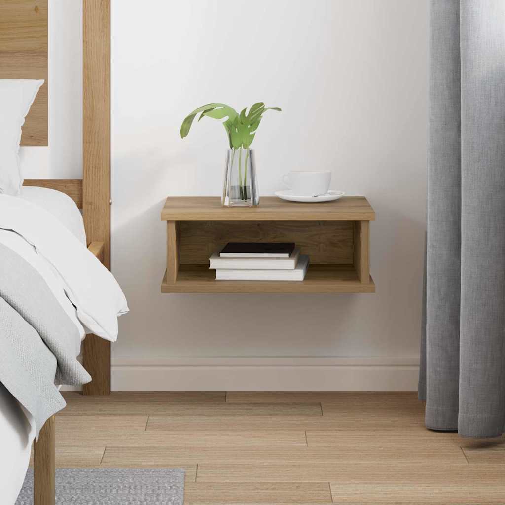vidaXL Nachttisch Artisan-Eiche 40 x 31 x 15 cm Holzwerkstoff