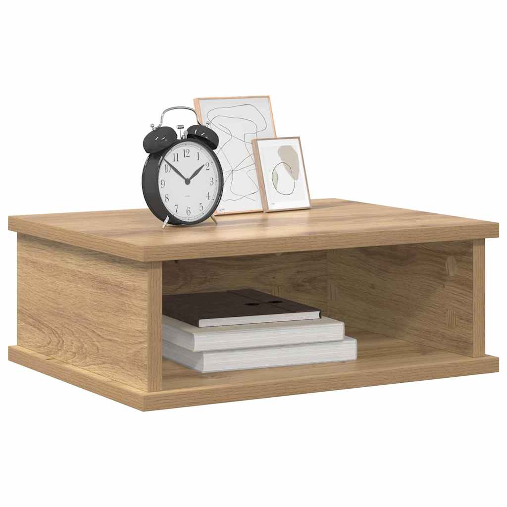 vidaXL Nachttisch 2 pcs Artisan-Eiche 40 x 31 x 15 cm Holzwerkstoff