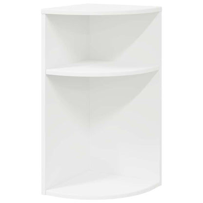 vidaXL Beistelltisch Weiß 29,6 x 29,6 x 60 cm Holzwerkstoff