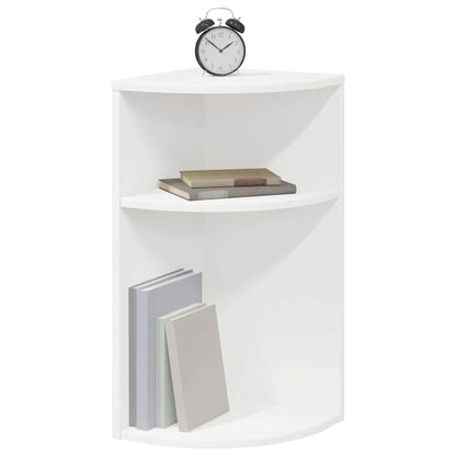 vidaXL Beistelltisch Weiß 29,6 x 29,6 x 60 cm Holzwerkstoff