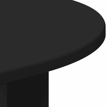 vidaXL Beistelltisch Schwarz 29,6 x 29,6 x 60 cm Holzwerkstoff