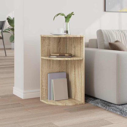 vidaXL Beistelltisch Sonoma-Eiche 29,6 x 29,6 x 60 cm Holzwerkstoff
