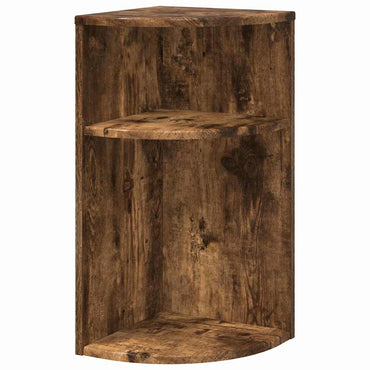 vidaXL Beistelltisch Geräucherte Eiche 29,6 x 29,6 x 60 cm
