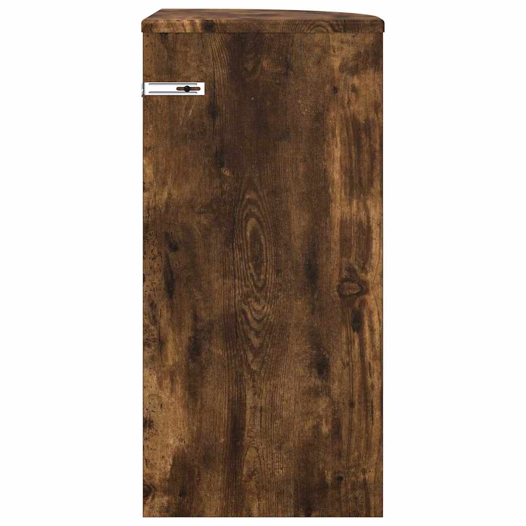 Beistelltisch Geräucherte Eiche 29,6 x 29,6 x 60 cm