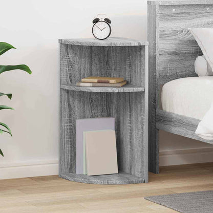 vidaXL Beistelltisch Graues Sonoma 29,6 x 29,6 x 60 cm Holzwerkstoff