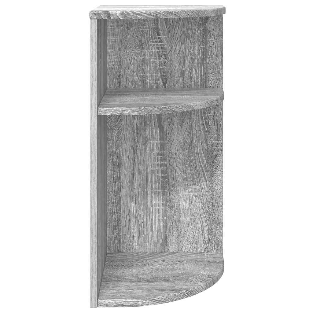 vidaXL Beistelltisch Graues Sonoma 29,6 x 29,6 x 60 cm Holzwerkstoff