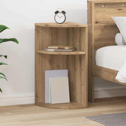 Beistelltisch Artisan-Eiche 29,6 x 29,6 x 60 cm Holzwerkstoff