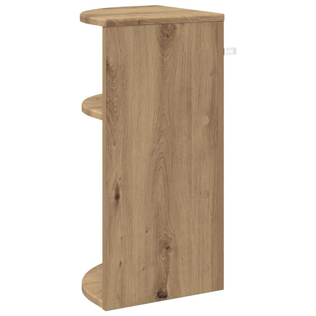 Beistelltisch Artisan-Eiche 29,6 x 29,6 x 60 cm Holzwerkstoff