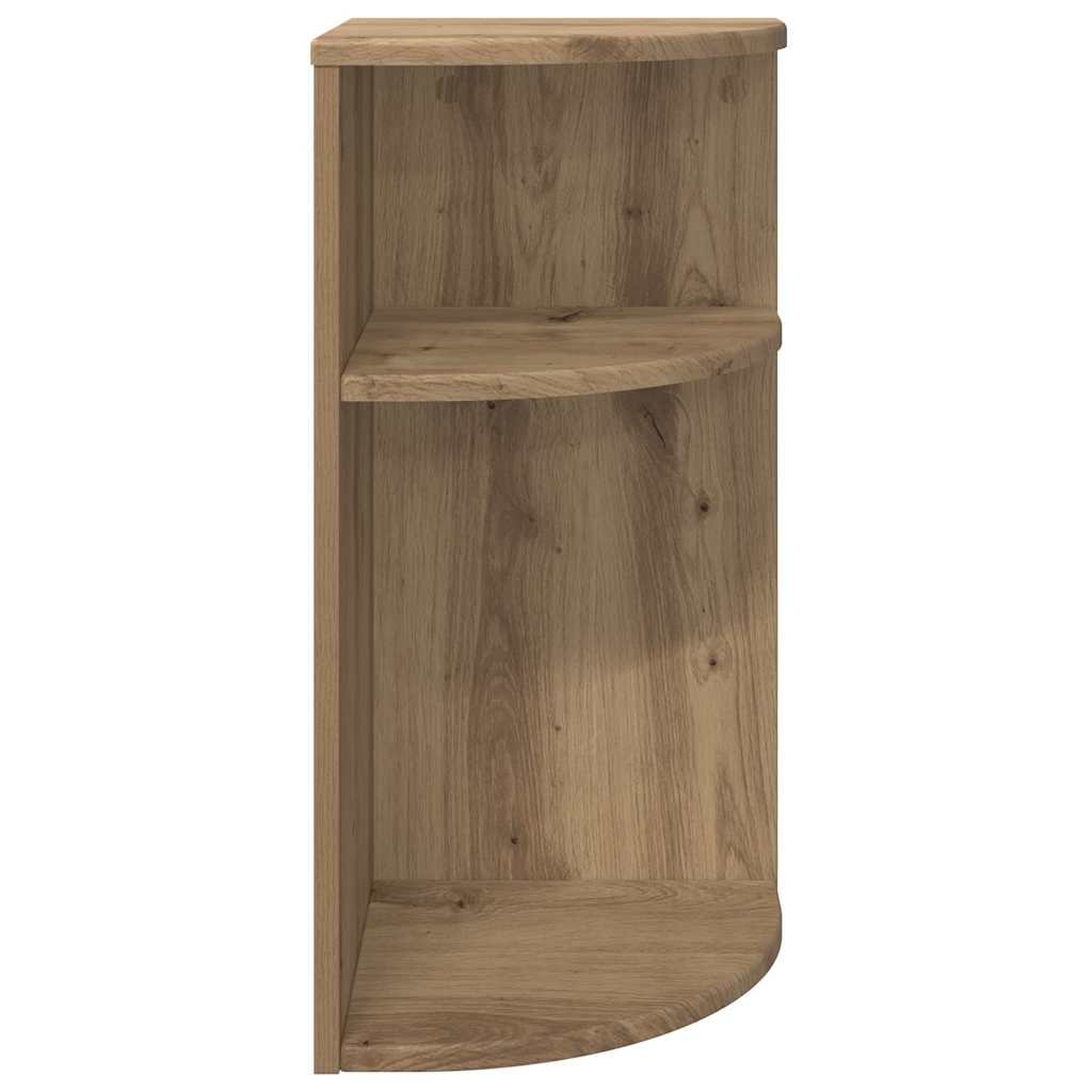 Beistelltisch Artisan-Eiche 29,6 x 29,6 x 60 cm Holzwerkstoff