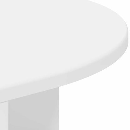 vidaXL Beistelltisch Weiß 39,7 x 39,7 x 60 cm Holzwerkstoff