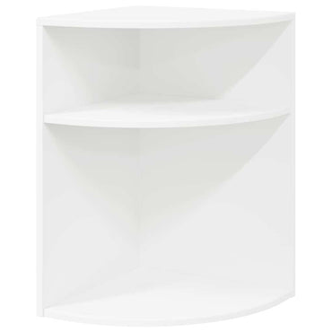 vidaXL Beistelltisch Weiß 39,7 x 39,7 x 60 cm Holzwerkstoff