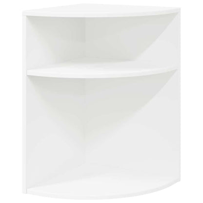 vidaXL Beistelltisch Weiß 39,7 x 39,7 x 60 cm Holzwerkstoff