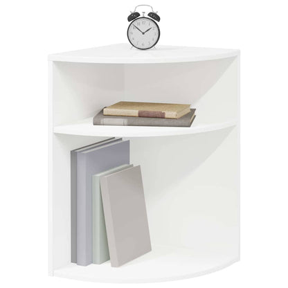 vidaXL Beistelltisch Weiß 39,7 x 39,7 x 60 cm Holzwerkstoff