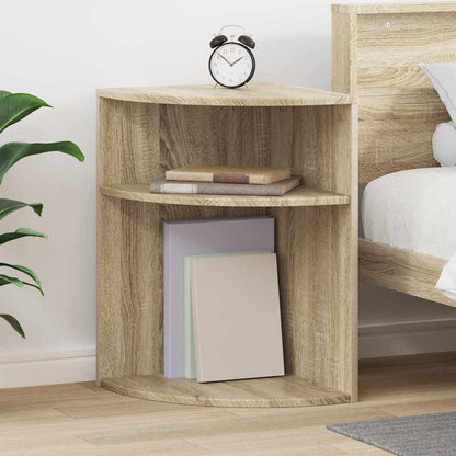 vidaXL Beistelltisch Sonoma-Eiche 39,7 x 39,7 x 60 cm Holzwerkstoff