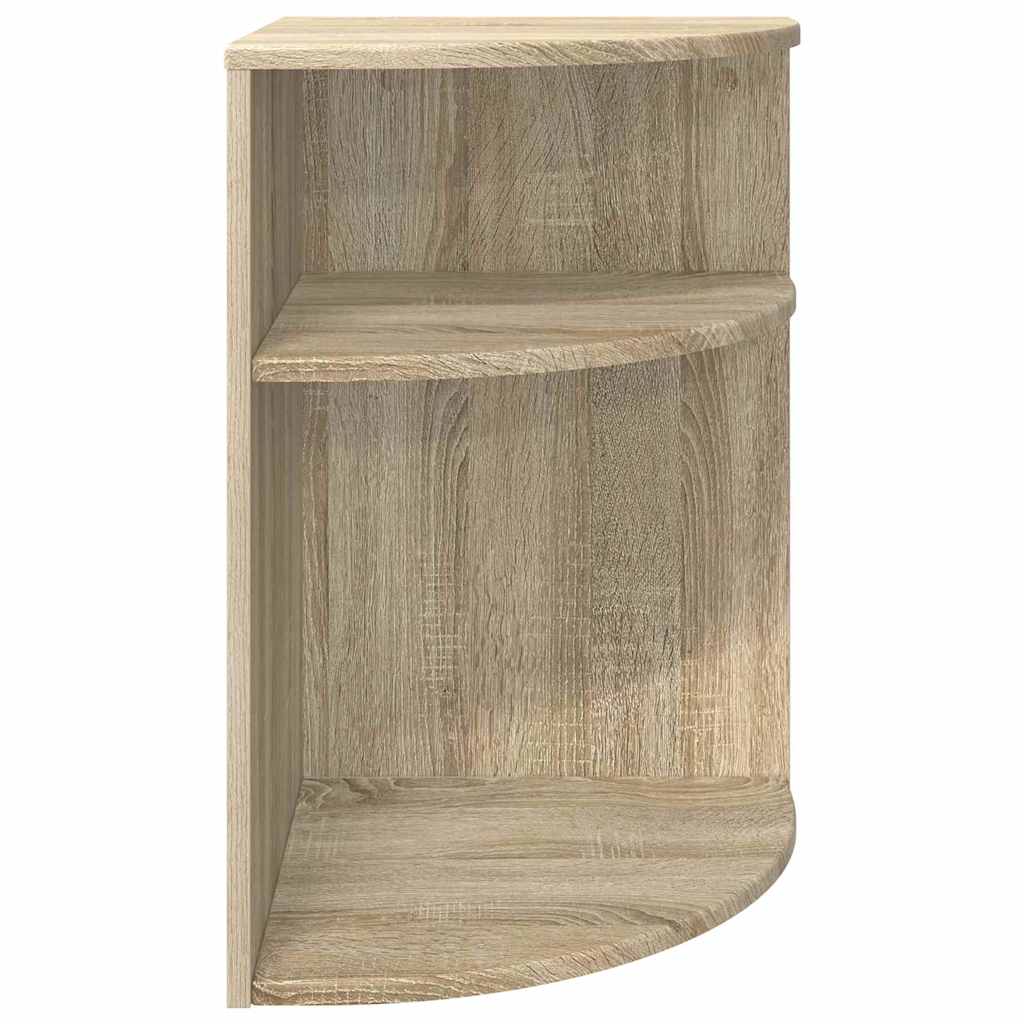 vidaXL Beistelltisch Sonoma-Eiche 39,7 x 39,7 x 60 cm Holzwerkstoff