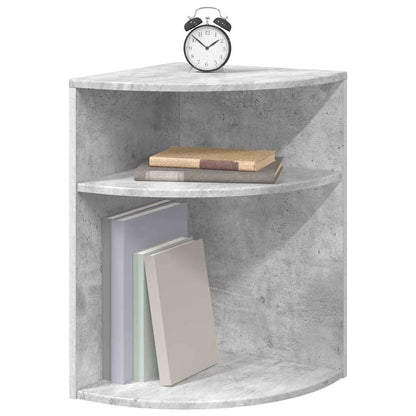 vidaXL Beistelltisch Beton Grau 39,7 x 39,7 x 60 cm Holzwerkstoff