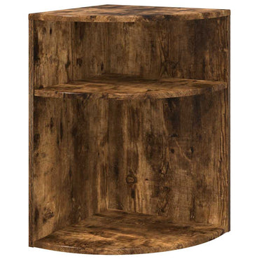 vidaXL Beistelltisch Geräucherte Eiche 39,7 x 39,7 x 60 cm