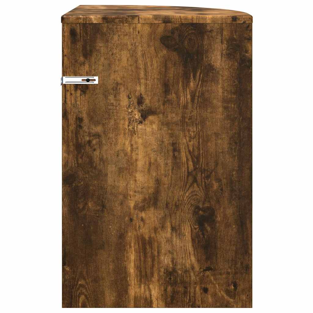 Beistelltisch Geräucherte Eiche 39,7 x 39,7 x 60 cm