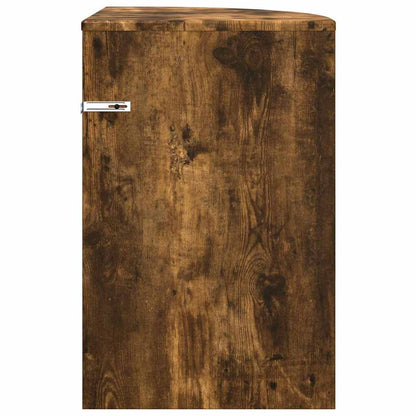 Beistelltisch Geräucherte Eiche 39,7 x 39,7 x 60 cm