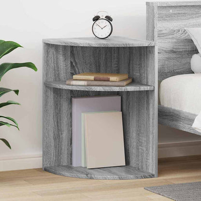 vidaXL Beistelltisch Graues Sonoma 39,7 x 39,7 x 60 cm Holzwerkstoff
