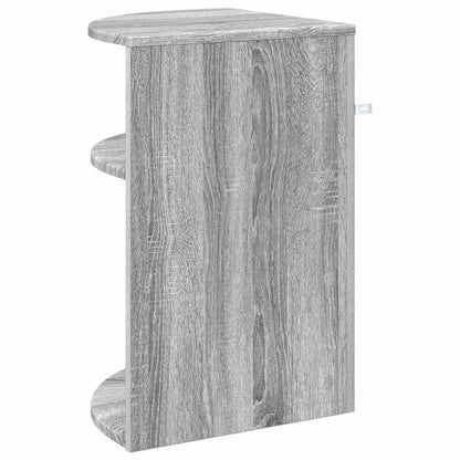 vidaXL Beistelltisch Graues Sonoma 39,7 x 39,7 x 60 cm Holzwerkstoff