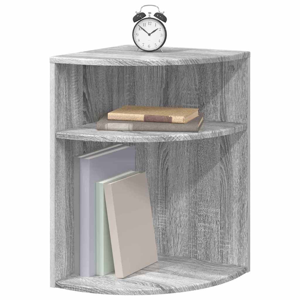 vidaXL Beistelltisch Graues Sonoma 39,7 x 39,7 x 60 cm Holzwerkstoff
