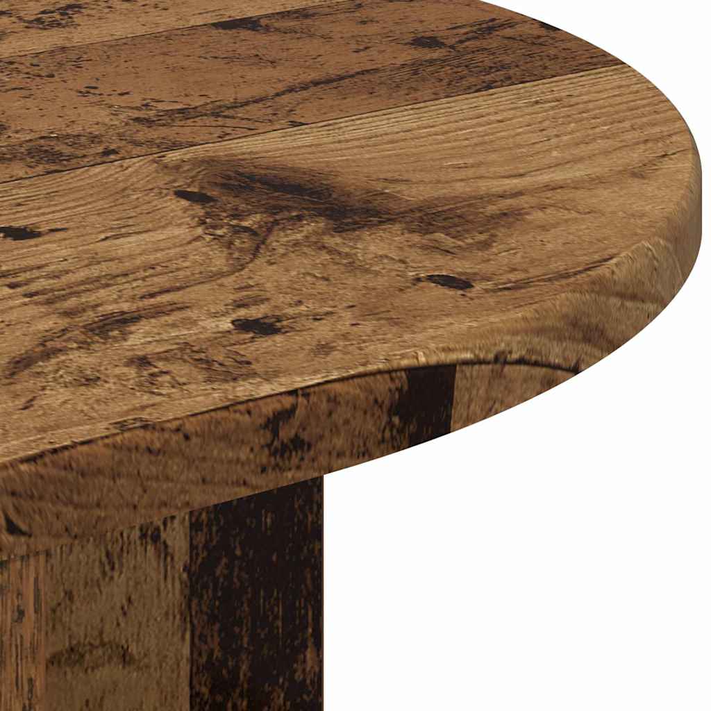 vidaXL Beistelltisch Altholz 39,7 x 39,7 x 60 cm Holzwerkstoff