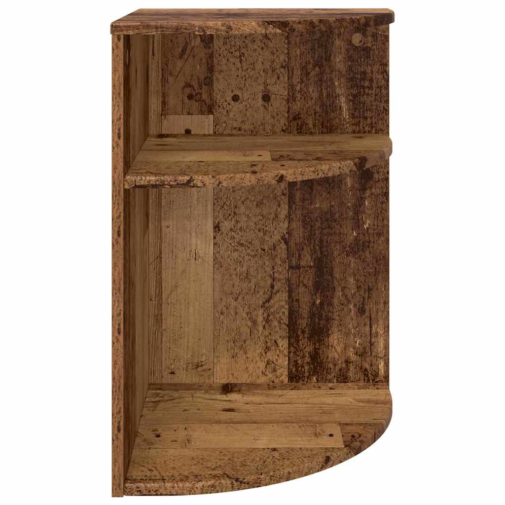 vidaXL Beistelltisch Altholz 39,7 x 39,7 x 60 cm Holzwerkstoff