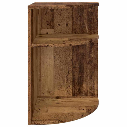 vidaXL Beistelltisch Altholz 39,7 x 39,7 x 60 cm Holzwerkstoff