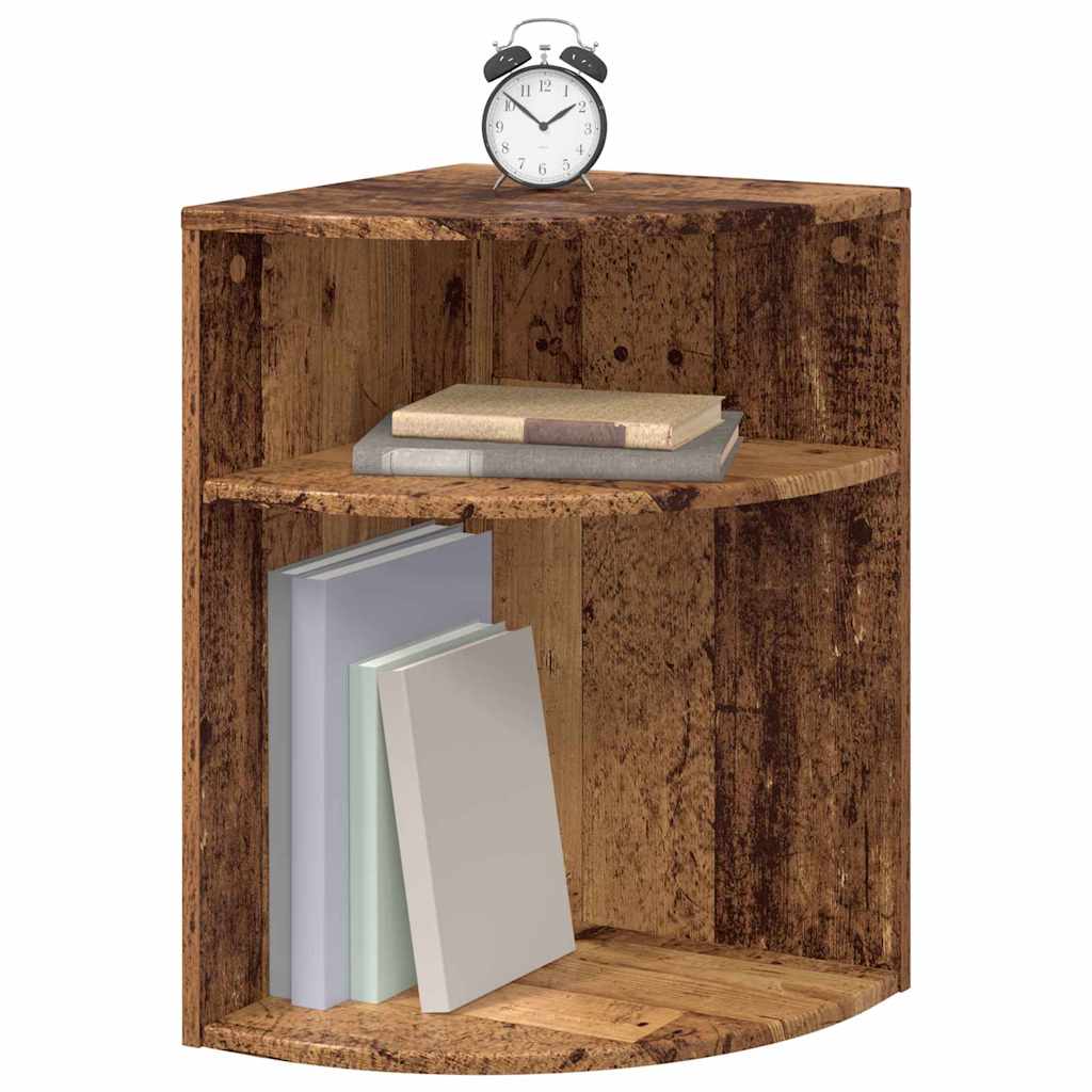 vidaXL Beistelltisch Altholz 39,7 x 39,7 x 60 cm Holzwerkstoff