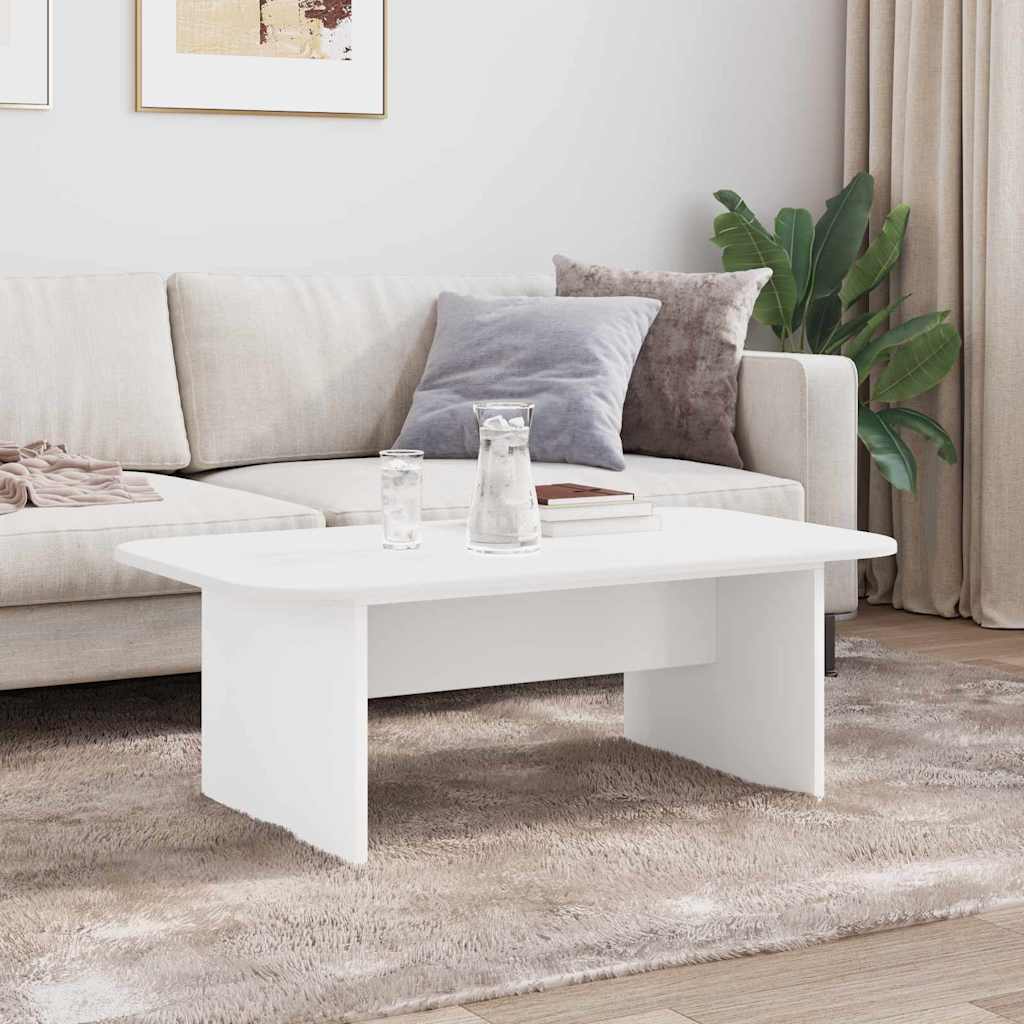 vidaXL Couchtisch Weiß 93 x 53 x 33 cm Holzwerkstoff