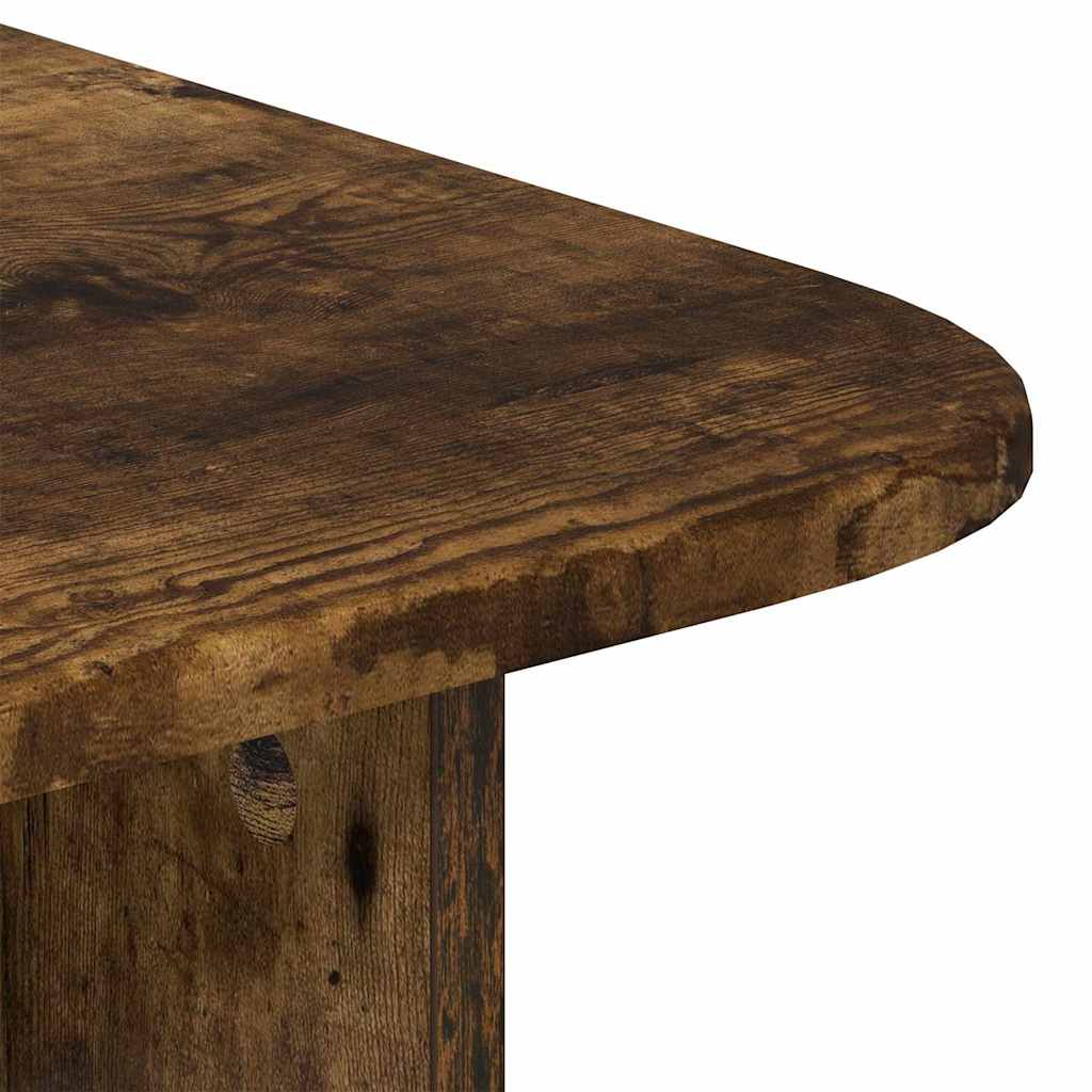 vidaXL Couchtisch Geräucherte Eiche 93 x 53 x 33 cm Holzwerkstoff
