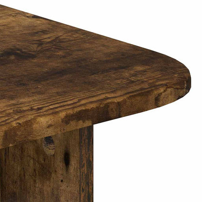 vidaXL Couchtisch Geräucherte Eiche 93 x 53 x 33 cm Holzwerkstoff