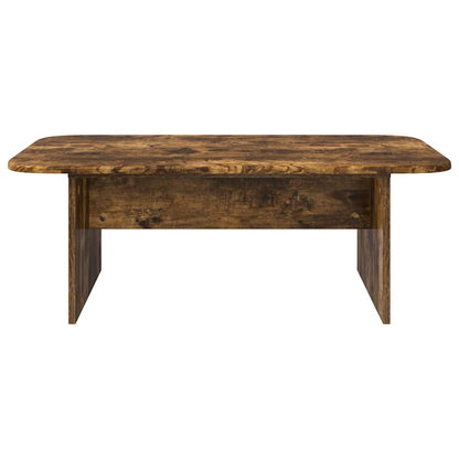 vidaXL Couchtisch Geräucherte Eiche 93 x 53 x 33 cm Holzwerkstoff