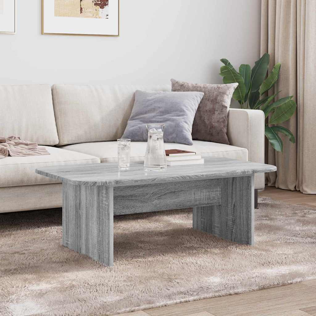 vidaXL Couchtisch Graues Sonoma 93 x 53 x 33 cm Holzwerkstoff
