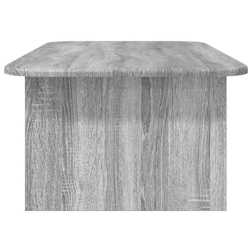 vidaXL Couchtisch Graues Sonoma 93 x 53 x 33 cm Holzwerkstoff