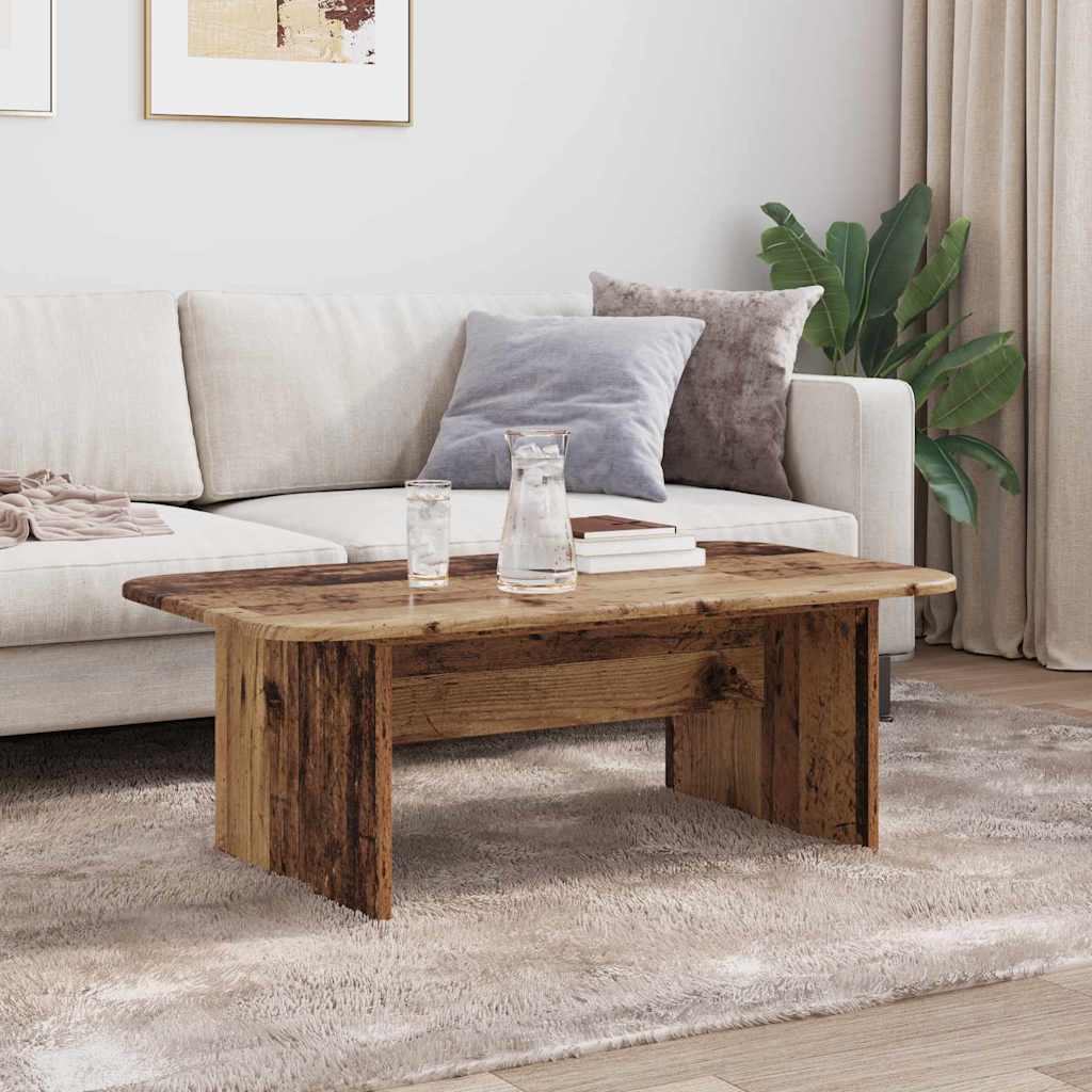 vidaXL Couchtisch Altholz 93 x 53 x 33 cm Holzwerkstoff