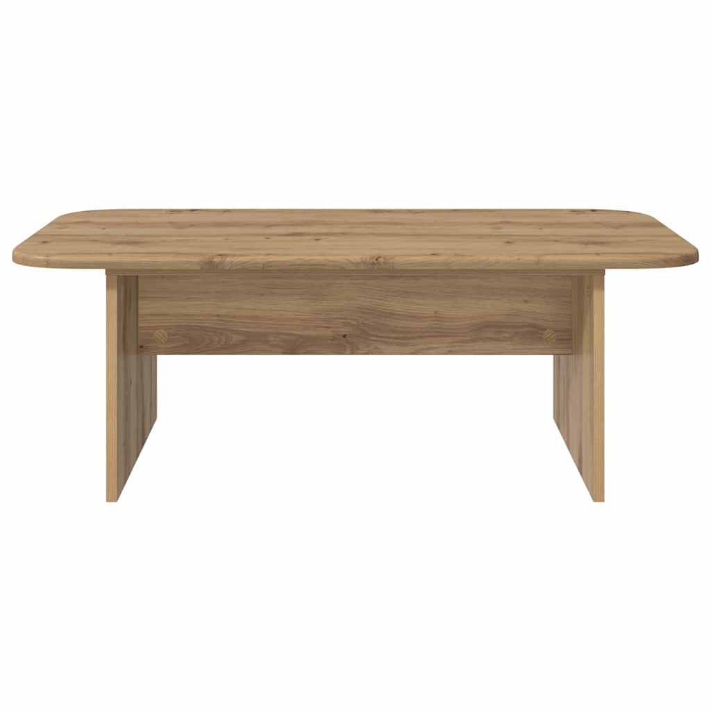 vidaXL Couchtisch Artisan-Eiche 93 x 53 x 33 cm Holzwerkstoff