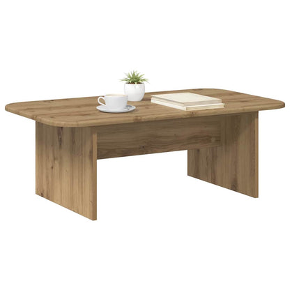 vidaXL Couchtisch Artisan-Eiche 93 x 53 x 33 cm Holzwerkstoff