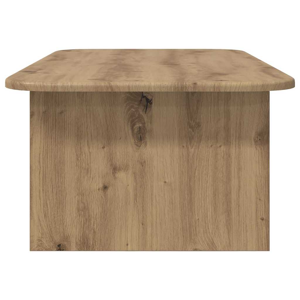 vidaXL Couchtisch Artisan-Eiche 93 x 53 x 33 cm Holzwerkstoff