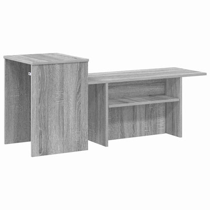 Konsolentisch Graues Sonoma 91,5 x 35 x 38,5 cm Holzwerkstoff