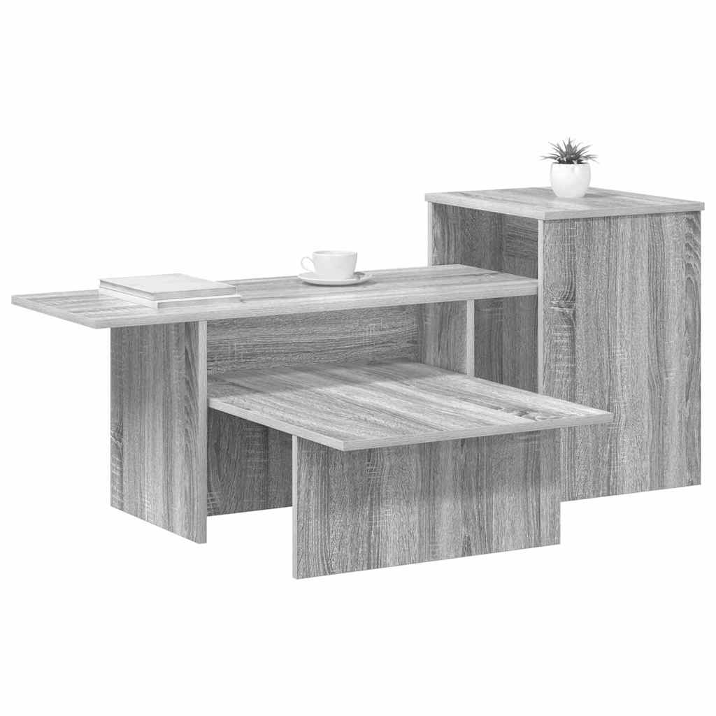 Konsolentisch Graues Sonoma 91,5 x 35 x 38,5 cm Holzwerkstoff
