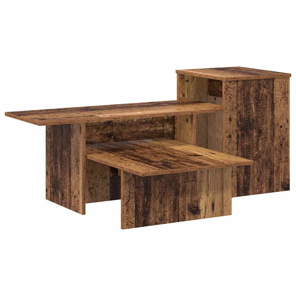 Konsolentisch Altholz 91,5 x 35 x 38,5 cm Holzwerkstoff