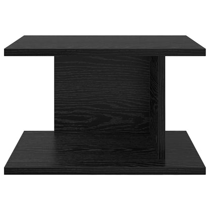 vidaXL Nachttisch 2 pcs Schwarz Eichen-Optik 40 x 30 x 25 cm