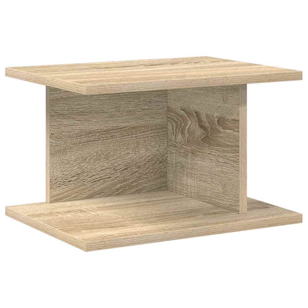 vidaXL Nachttisch 2 pcs Sonoma-Eiche 40 x 30 x 25 cm Holzwerkstoff