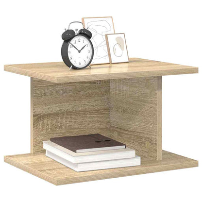 vidaXL Nachttisch 2 pcs Sonoma-Eiche 40 x 30 x 25 cm Holzwerkstoff