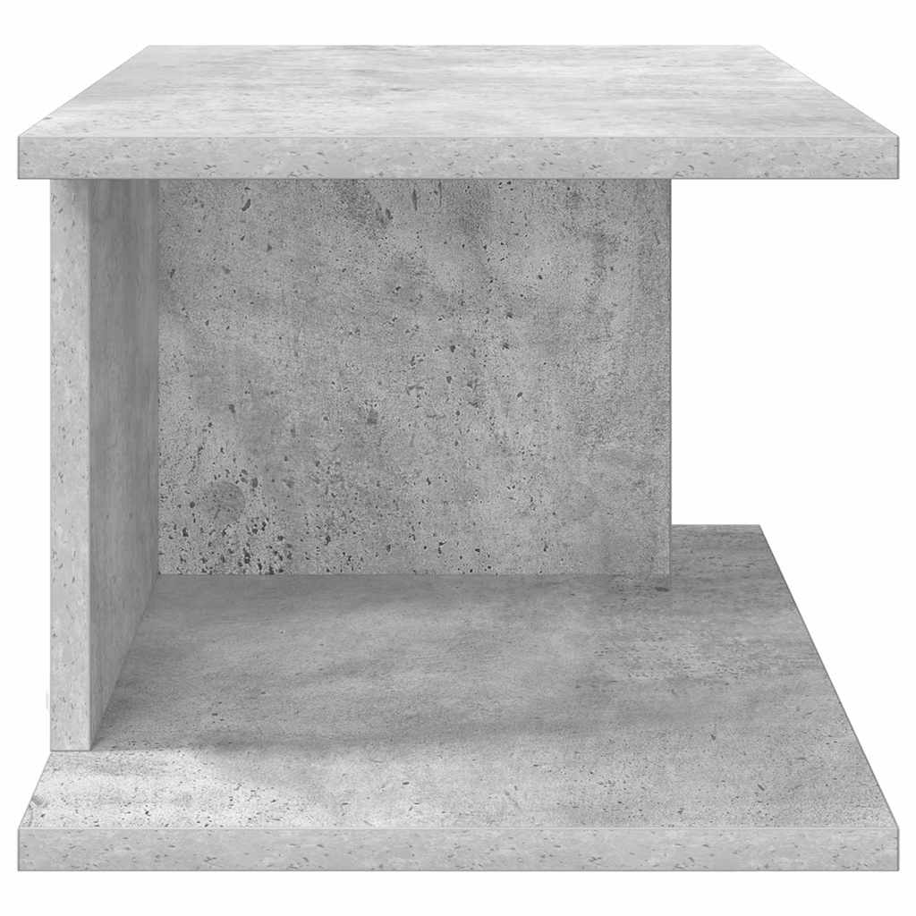 vidaXL Nachttisch Beton Grau 40 x 30 x 25 cm Holzwerkstoff