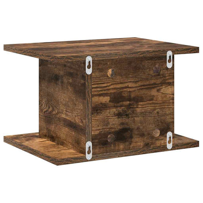 vidaXL Nachttisch 2 pcs Geräucherte Eiche 40 x 30 x 25 cm