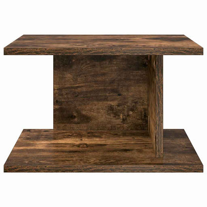 vidaXL Nachttisch 2 pcs Geräucherte Eiche 40 x 30 x 25 cm